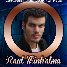 RAUL MINH’ALMA É O AUTOR DO MÊS DE SETEMBRO NA BIBLIOTECA MUNICIPAL