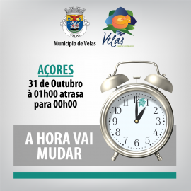 MUDANÇA DE HORA PARA HORÁRIO DE INVERNO