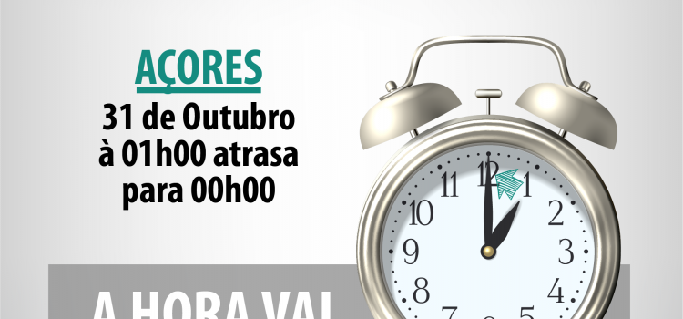 MUDANÇA DE HORA PARA HORÁRIO DE INVERNO