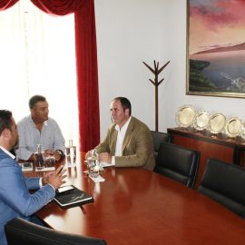 LUÍS SILVEIRA REÚNE COM PRESIDENTE DO IROA, S.A.