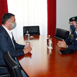 LUÍS SILVEIRA RECEBEU O NOVO COMANDANTE DA GNR NOS AÇORES