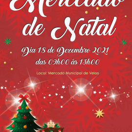 MERCADO DE NATAL ESTE SÁBADO DIA 18 DE DEZEMBRO