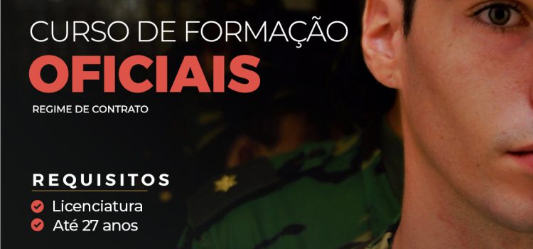ABERTO CONCURSO DE OFICIAIS EM REGIME DE CONTRATO