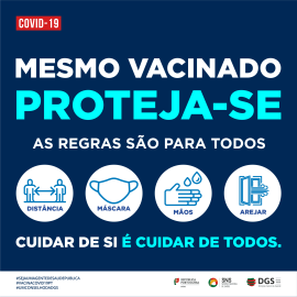COVID-19 – PROTEJA-SE A SI E AOS OUTROS