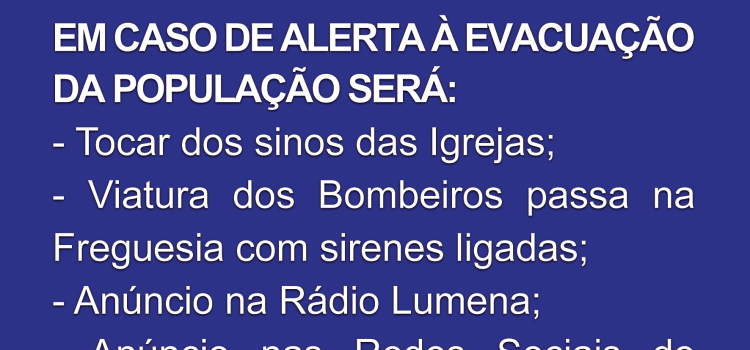 CRISE SÍSMICA – AVISO CRISE SÍSMICA – AVISO