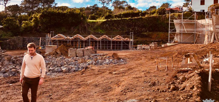 DECORRE A BOM RITMO A OBRA DE CONSTRUÇÃO DO PARQUE MULTIUSOS DA URZELINA