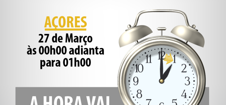 MUDANÇA DE HORA – HORÁRIO DE VERÃO