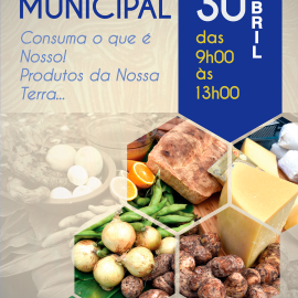 SÁBADO DIA 30 É DIA DE MERCADO MUNICIPAL