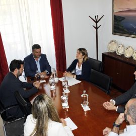 LUÍS SILVEIRA RECEBE DEPUTADOS DO CDS-PP AÇORES