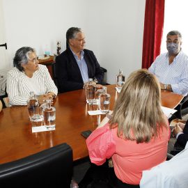 LUÍS SILVEIRA RECEBE EM AUDIÊNCIA DEPUTADOS DO PS AÇORES NA ALRAA