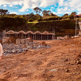 DECORRE A BOM RITMO A OBRA DE CONSTRUÇÃO DO PARQUE MULTIUSOS DA URZELINA