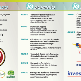 PROGRAMA DA 33ª SEMANA CULTURAL DAS VELAS