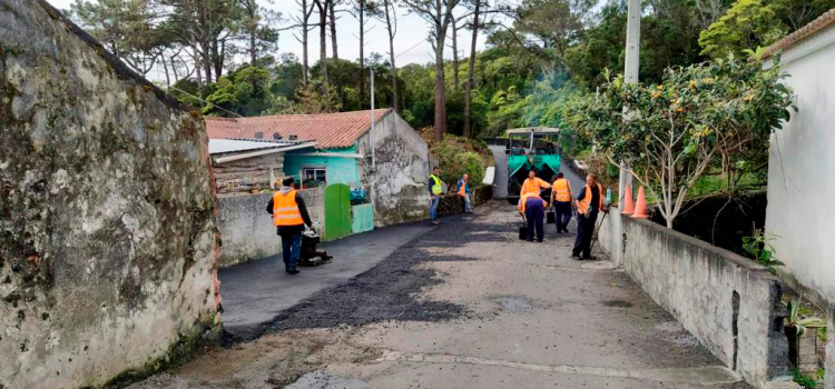 PAVIMENTAÇÃO DA ZONA DOS MOINHOS DA URZELINA