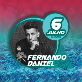 FERNANDO DANIEL SOBE HOJE AO PALCO DA 33ª SEMANA CULTURAL DAS VELAS
