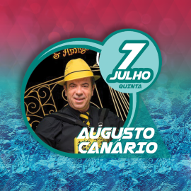 AUGUSTO CANÁRIO SOBE HOJE AO PALCO DA 33ª SEMANA CULTURAL DAS VELAS