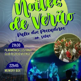 VELAS CONVIDA: NOITES DE VERÃO NO PALCO DOS PESCADORES