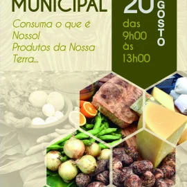 SÁBADO DIA 20 DE AGOSTO É DIA DE MERCADO MUNICIPAL