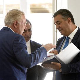 LUÍS SILVEIRA REÚNE COM O EXECUTIVO REGIONAL