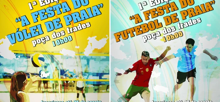 FESTA DO VÓLEI E DO FUTEBOL DE PRAIA NA POÇA DOS FRADES
