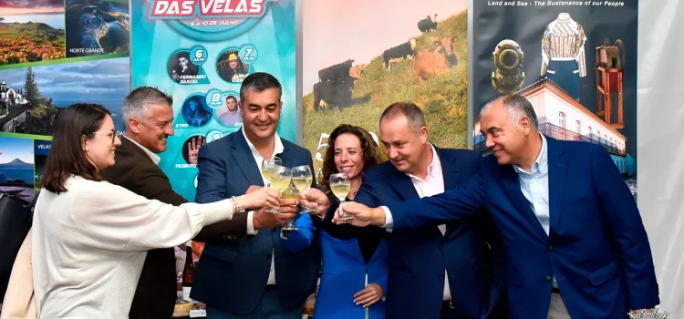 EXCELÊNCIA DAS ILHAS DE SÃO JORGE PICO E FAIAL PROMOVIDAS NO QUIOSQUE DO TRIÂNGULO