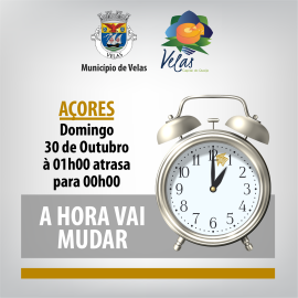 MUDANÇA DE HORA PARA HORÁRIO DE INVERNO