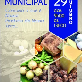 SÁBADO DIA 29 DE OUTUBRO É DIA DE MERCADO MUNICIPAL