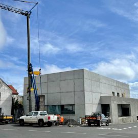 PROSSEGUEM AS OBRAS NO EDIFÍCIO DA SOCIEDADE FILARMÓNICA DE SANTO AMARO