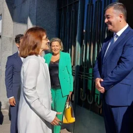 PRESIDENTE DO MUNICÍPIO ACOMPANHOU MINISTRA DA JUSTIÇA NA SUA RECENTE VISITA À ILHA DE SÃO JORGE