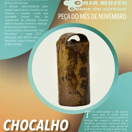 “PEÇA DO MÊS” NA CASA MUSEU CUNHA DA SILVEIRA