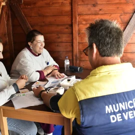 VELAS RECEBE RASTREIO À DIABETES