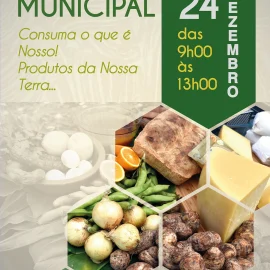 SÁBADO DIA 24 DE DEZEMBRO É DIA DE MERCADO MUNICIPAL