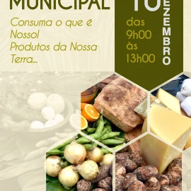 SÁBADO DIA 10 DE DEZEMBRO É DIA DE MERCADO MUNICIPAL