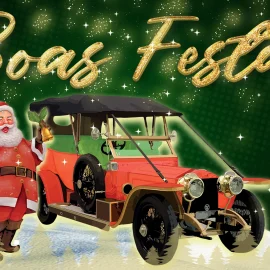 O MUNICÍPIO DESEJA-LHE BOAS FESTAS