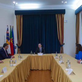 CONSELHO DE ADMINISTRAÇÃO DA AMT RECEBIDO PELO PRESIDENTE DO GOVERNO DOS AÇORES