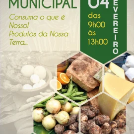 SÁBADO DIA 4 DE FEVEREIRO É DIA DE MERCADO MUNICIPAL