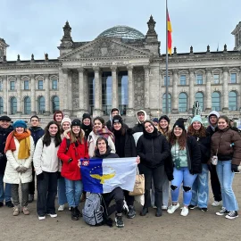 ALUNOS DA EBS DE VELAS EM VISITA DE ESTUDO A BERLIM