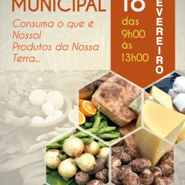 SÁBADO DIA 18 DE FEVEREIRO É DIA DE MERCADO MUNICIPAL