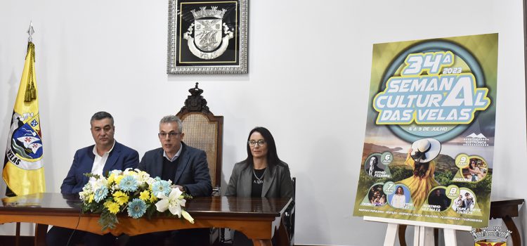 APRESENTADO CARTAZ DA 34ª SEMANA CULTURAL DAS VELAS