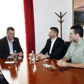 LUÍS SILVEIRA RECEBE O NOVO PRESIDENTE DO SRPCBA