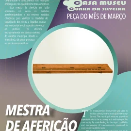 “PEÇA DO MÊS” NA CASA MUSEU CUNHA DA SILVEIRA