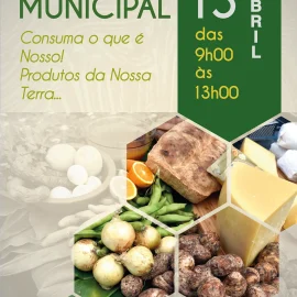 15 DE ABRIL É DIA DE MERCADO MUNICIPAL
