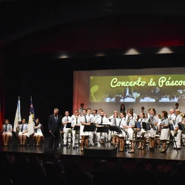 AUDITÓRIO MUNICIPAL RECEBEU O CONCERTO DE PÁSCOA