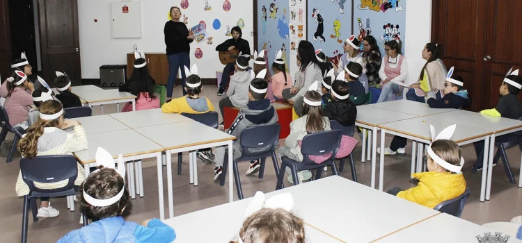 HORA DO CONTO NA BIBLIOTECA MUNICIPAL