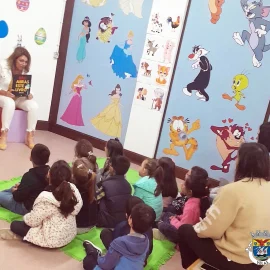 HORA DO CONTO NA BIBLIOTECA MUNICIPAL