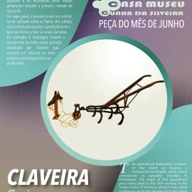 “PEÇA DO MÊS” NA CASA MUSEU CUNHA DA SILVEIRA