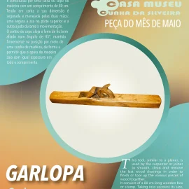 “PEÇA DO MÊS” NA CASA MUSEU CUNHA DA SILVEIRA