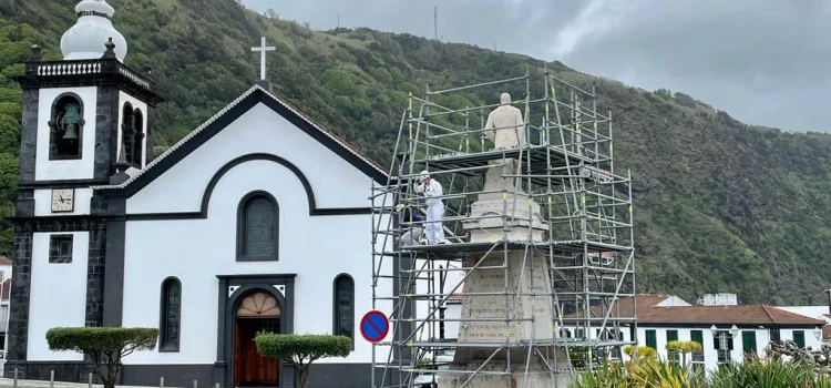 RECUPERAÇÃO DA ESTÁTUA DE JOÃO INÁCIO DE SOUSA