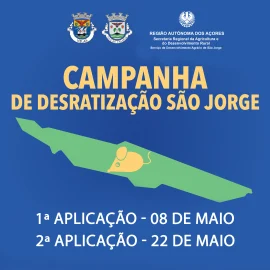 CAMPANHA DE DESRATIZAÇÃO – DIAS 08 E 22 DE MAIO