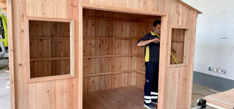 CONSTRUÇÃO DE NOVAS BARRACAS PARA APOIO A EVENTOS