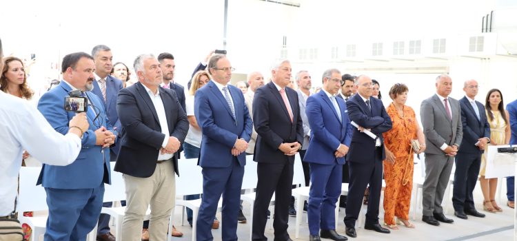 LUÍS SILVEIRA PRESENTE NA INAUGURAÇÃO DA NOVA FÁBRICA DE CONSERVAS “Conseran”